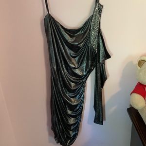 Silver Party Dress